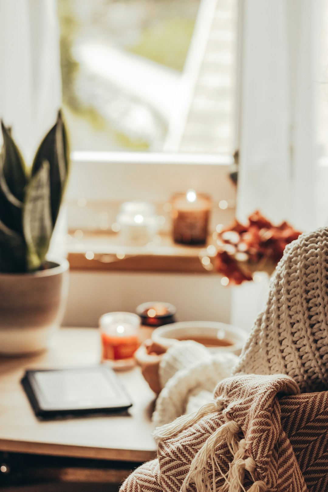 Knitwear and a Warm Mug