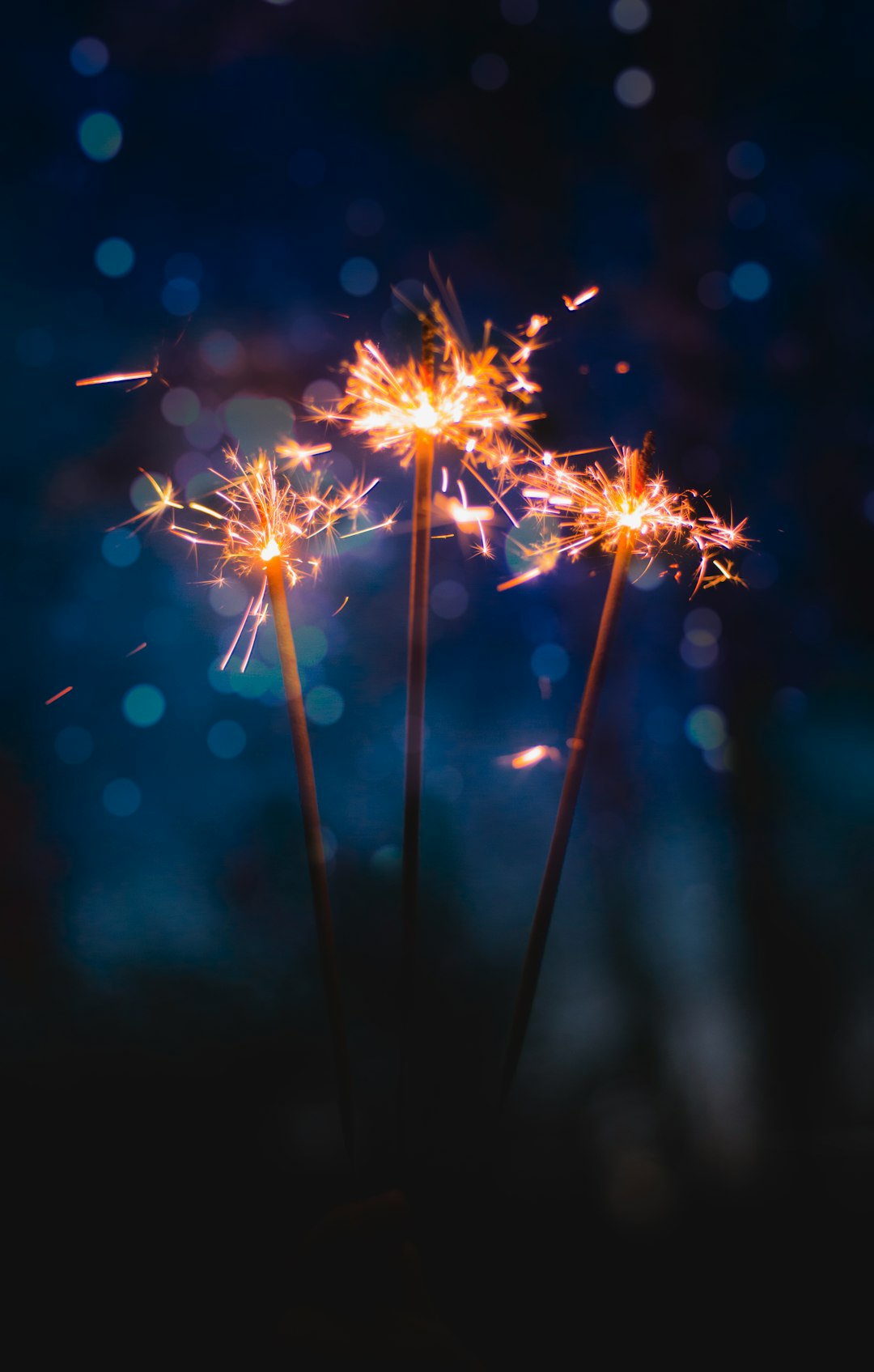 Three Sparkler Celebration