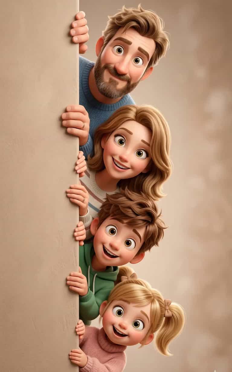 Peekaboo Family