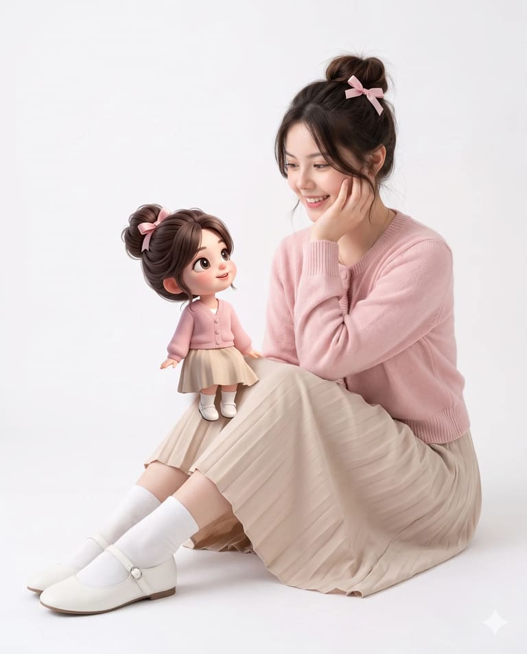 Pastel Miniature Muse