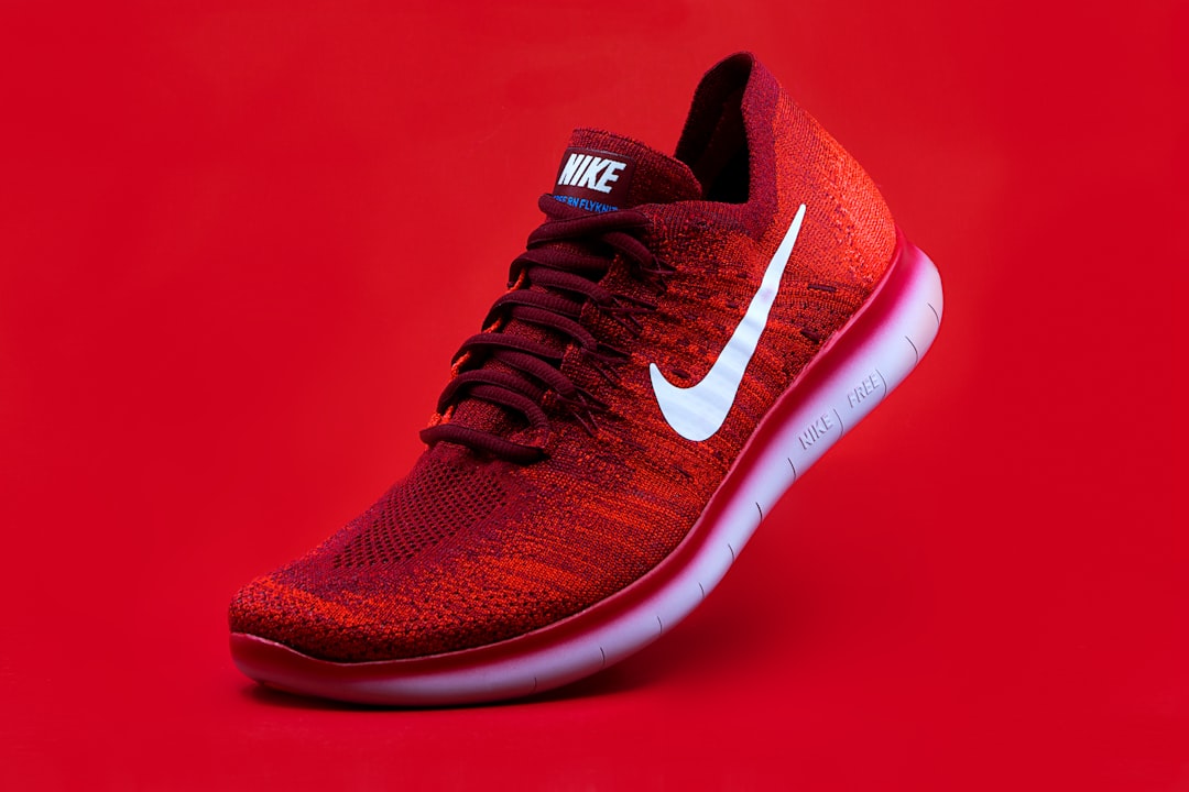 Red Sneaker Hero Shot