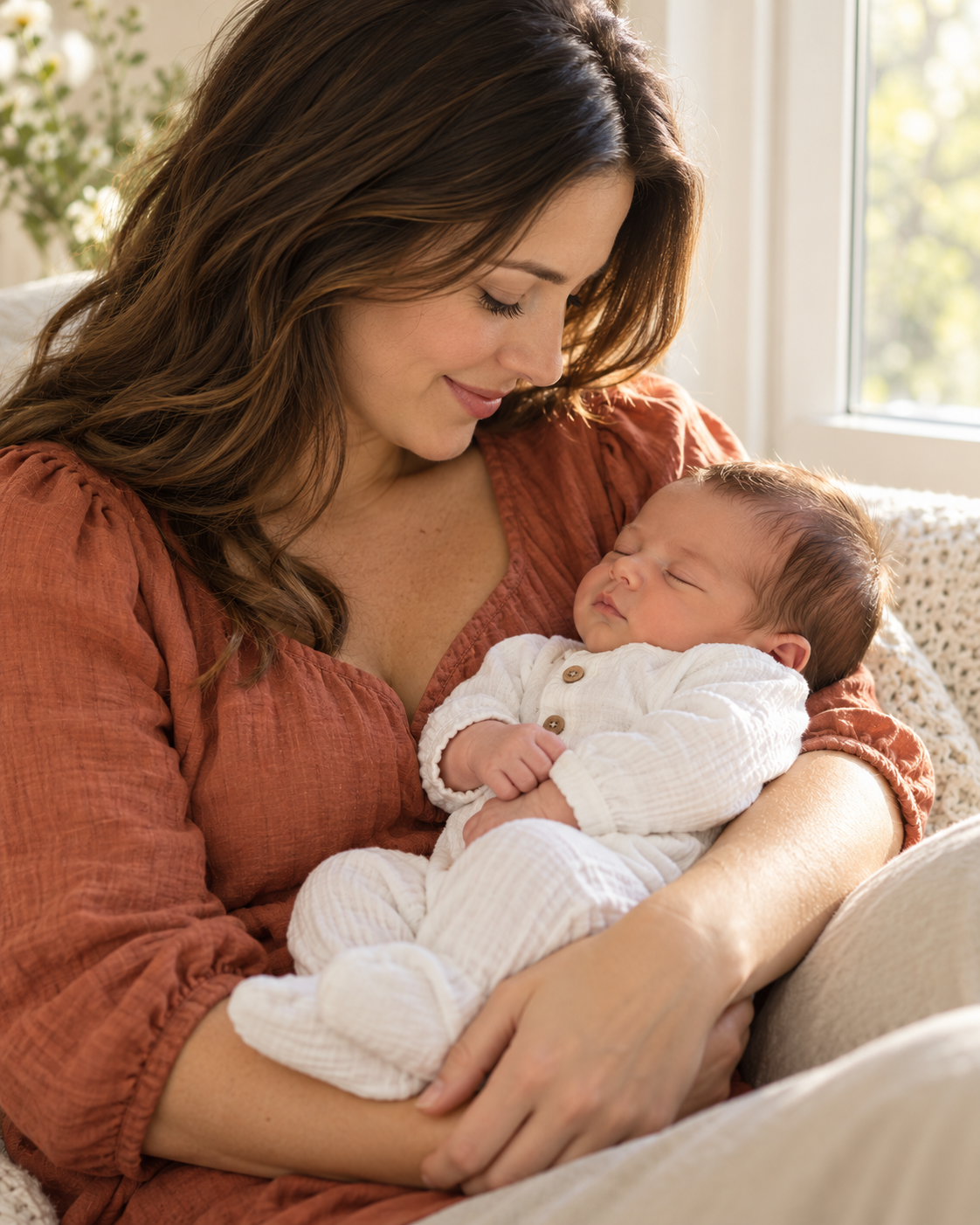 A Mother's Quiet Moment