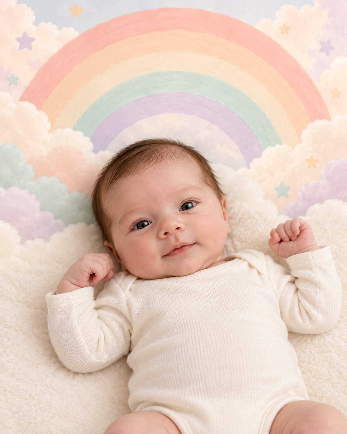 Pastel Rainbow Arrival