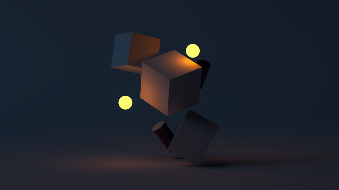 Floating Cubes and Light
