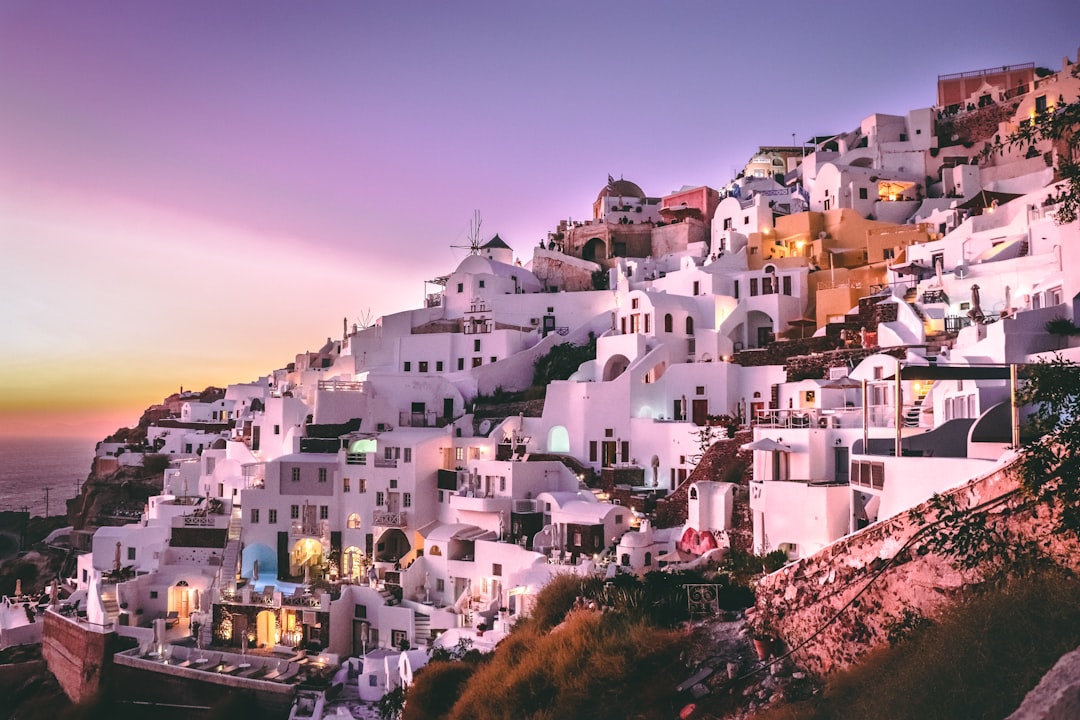 White Village on the Hill