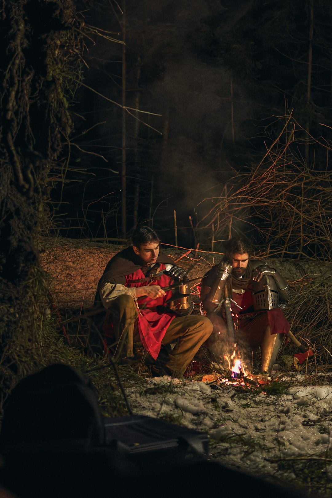 Knights by the Fire