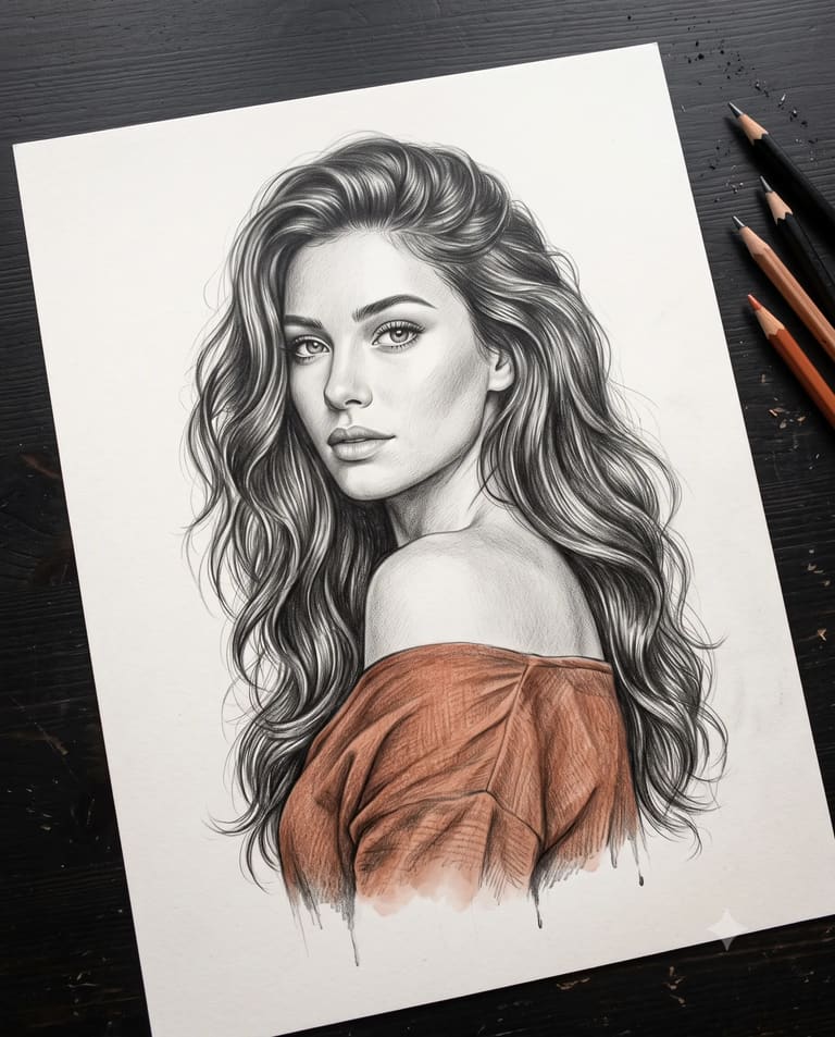 A Hint of Color — Mixed Media Muse