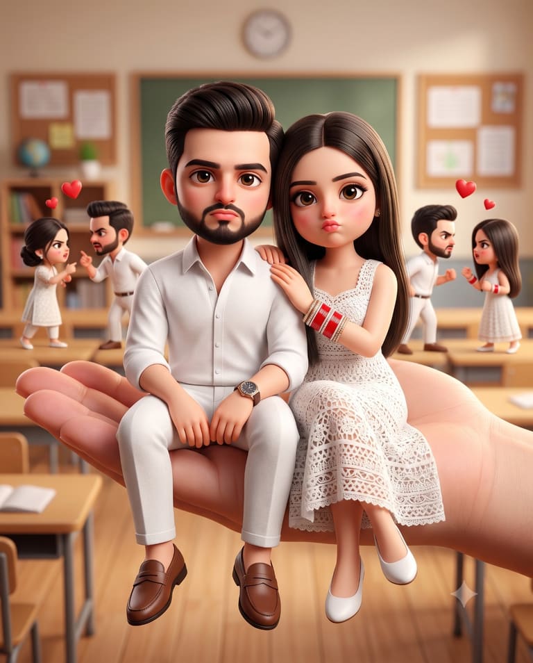 Tiny Together — Miniature Couple Art