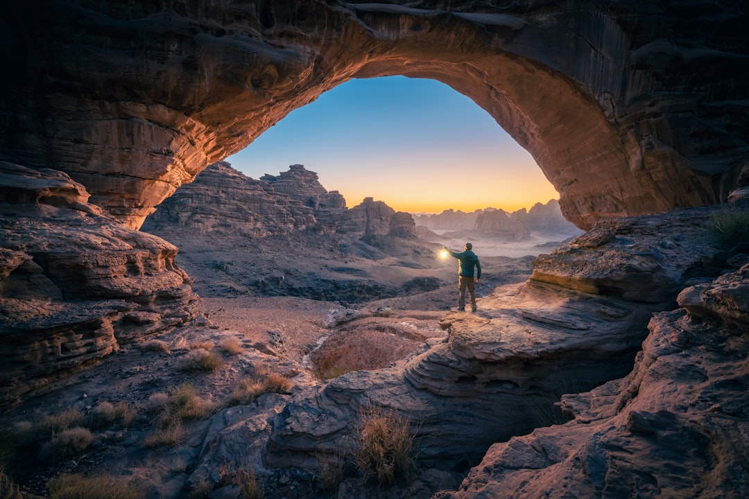 Lantern Beneath the Arch