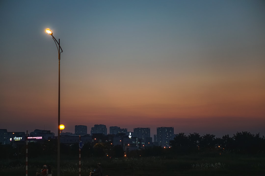 Streetlamp at Dusk
