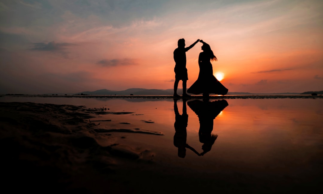 Golden Hour Beach Dance