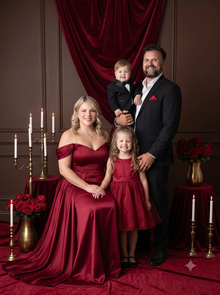 Crimson Family Evening