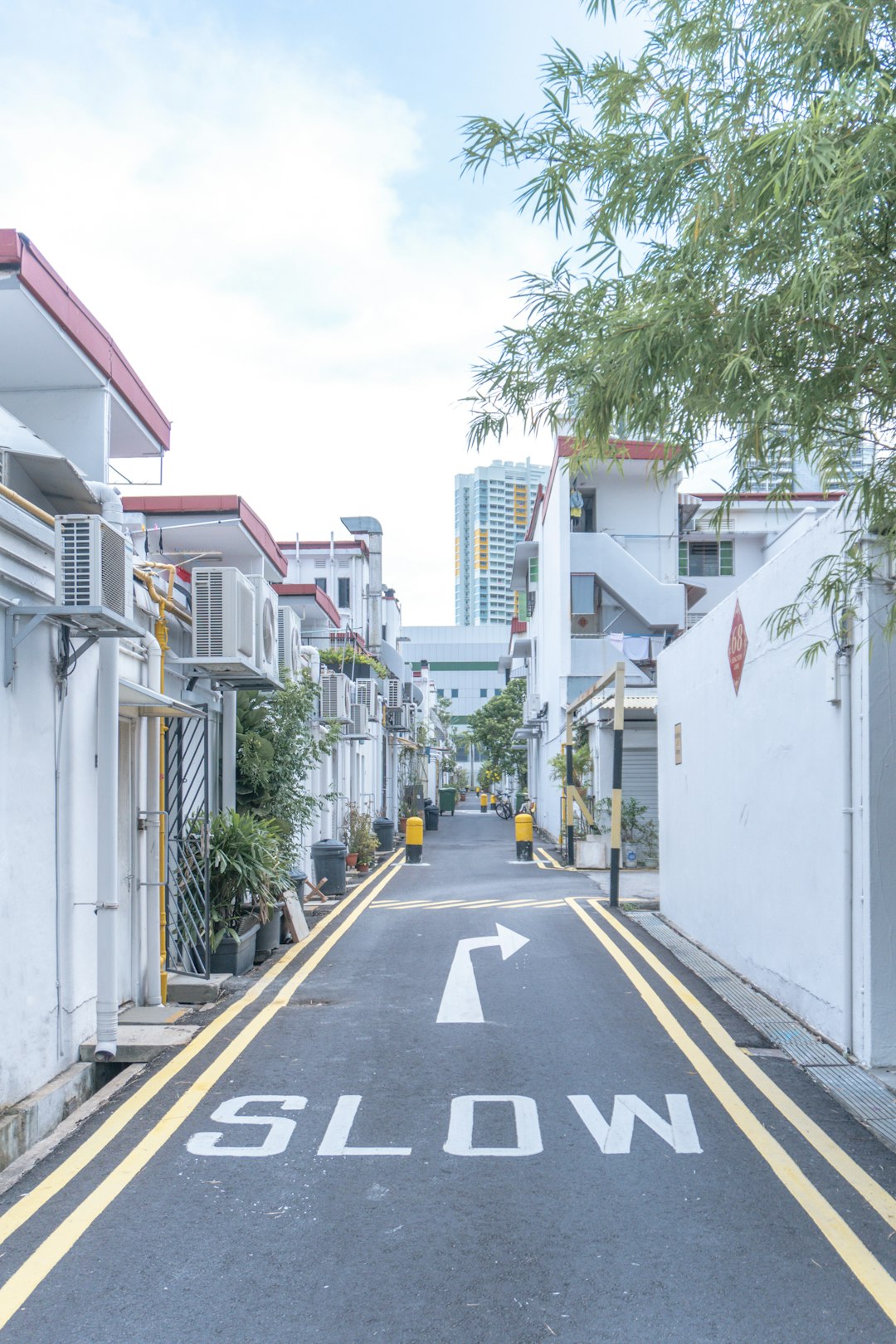 White Walls Quiet Alley